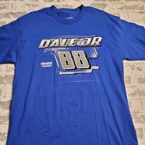 Hendrick Motor Sports Dale Jr.‎ Royal blue T-Shirt Men's Large